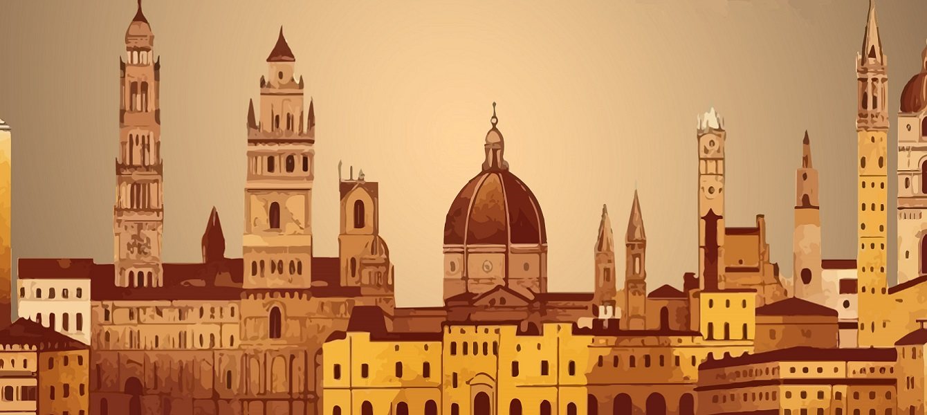 L'immagine della locandina del Festival delle Città del Medioevo. (Fotografia tratta da univaq.it)