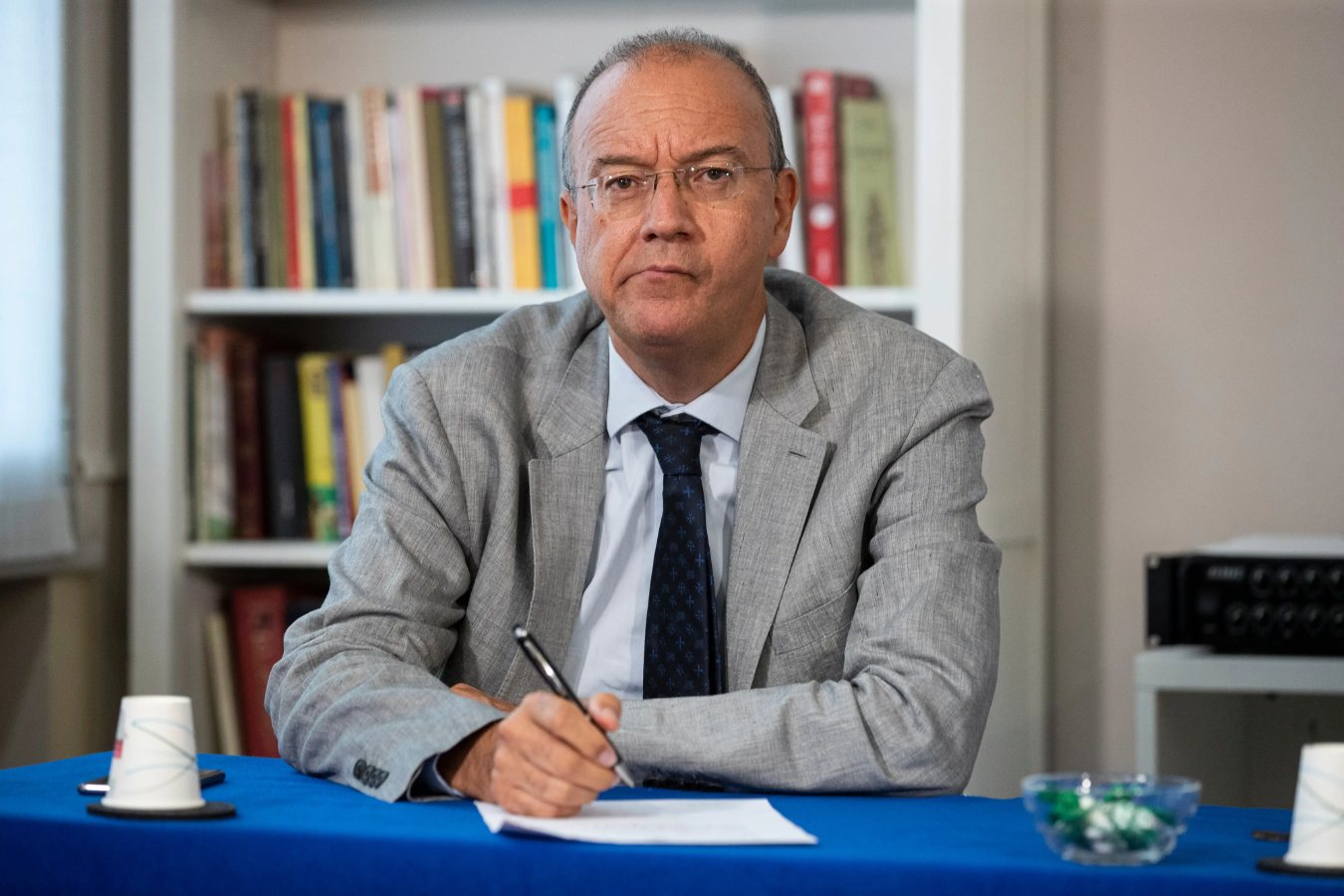 Il ministro dell'Istruzione e del Merito, Giuseppe Valditara. (Fotografia de ilgiorno.it)