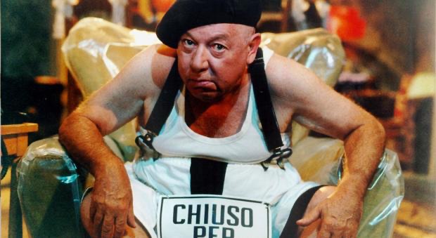 (Fotografia tratta dal film "Fantozzi va in pensione")