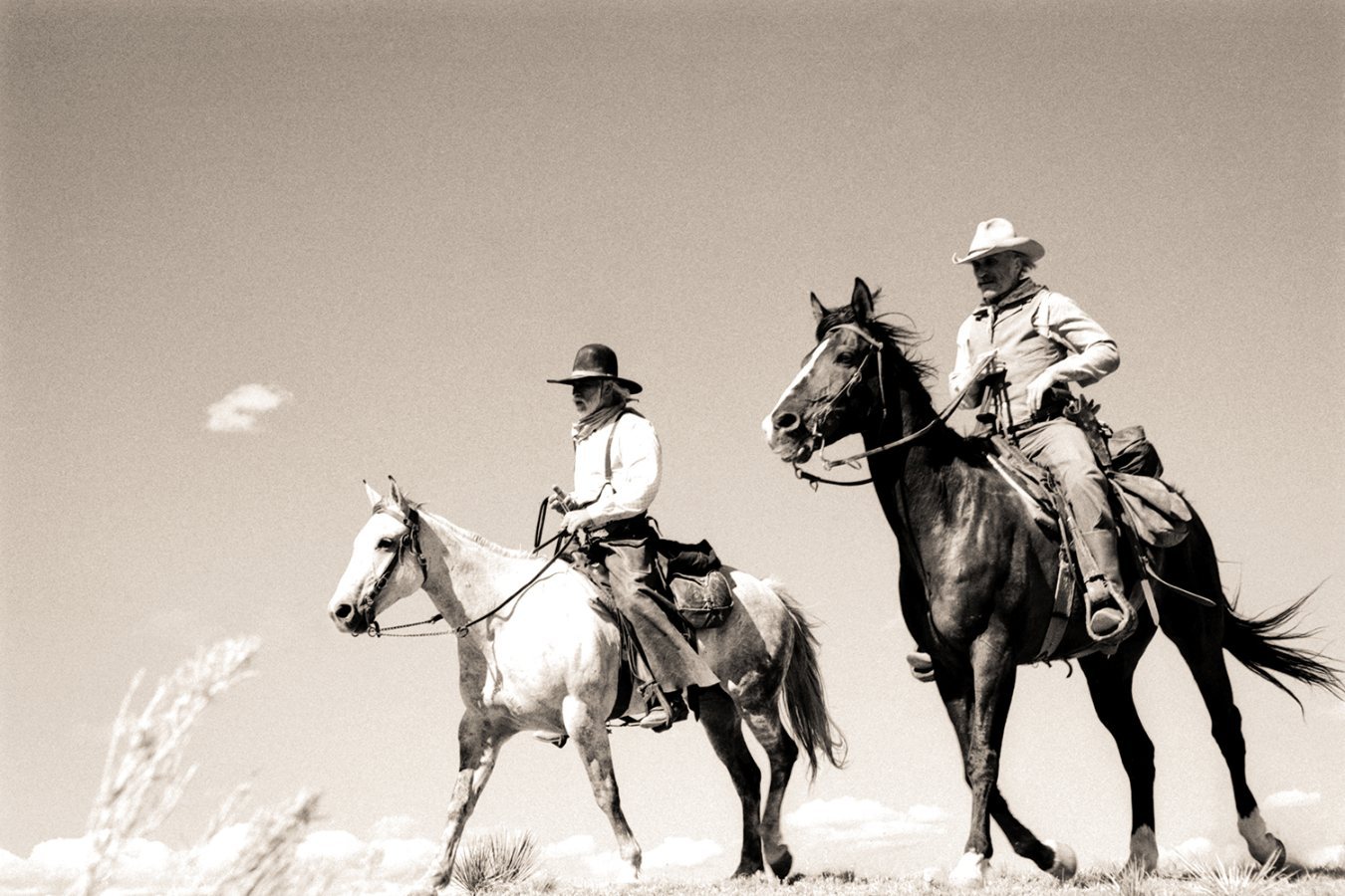 Un fotogramma tratto dallo sceneggiato di "Lonesome Dove". (Fotografia tratta da "Lonesome Dove")