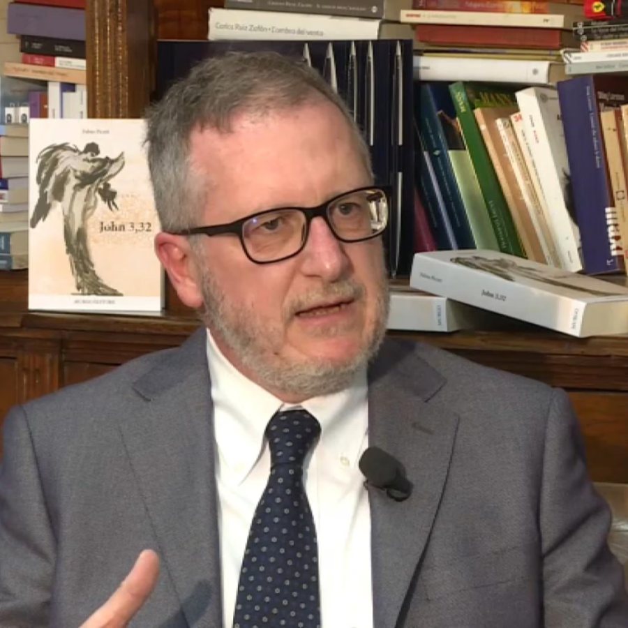Il pubblico ministero Fabio Picuti durante un'intervista. (Fotografia tratta dall'articolo di Paolo Pacitti/RAI)